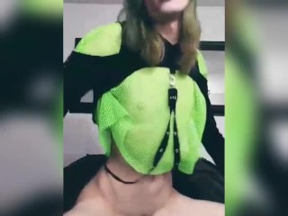 Femboy rides toy and ruined orgasm