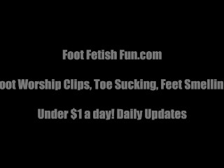 Femdom Foot Fetish And POV Feet Massaging Videos